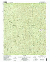 preview thumbnail of historical topo map of Sevier County, TN in 2000