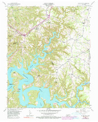 Download a high-resolution, GPS-compatible USGS topo map for Silver Point, TN (1990 edition)