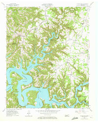 Download a high-resolution, GPS-compatible USGS topo map for Silver Point, TN (1972 edition)