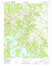 Download a high-resolution, GPS-compatible USGS topo map for Silver Point, TN (1980 edition)