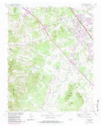 preview thumbnail of historical topo map of Smyrna, TN in 1957