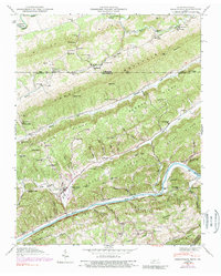 Download a high-resolution, GPS-compatible USGS topo map for Sneedville, TN (1989 edition)