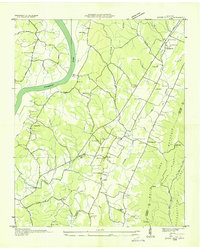 Download a high-resolution, GPS-compatible USGS topo map for Snow Hill, TN (1935 edition)