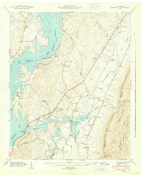 Download a high-resolution, GPS-compatible USGS topo map for Snow Hill, TN (1943 edition)