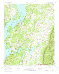 Download a high-resolution, GPS-compatible USGS topo map for Snow Hill, TN (1975 edition)