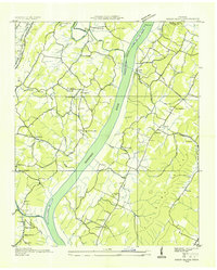 Download a high-resolution, GPS-compatible USGS topo map for Soddy Island, TN (1935 edition)