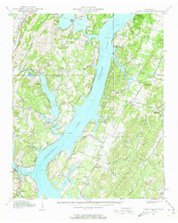 Download a high-resolution, GPS-compatible USGS topo map for Soddy Island, TN (1957 edition)