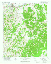 Download a high-resolution, GPS-compatible USGS topo map for Somerville, TN (1966 edition)
