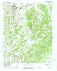 Download a high-resolution, GPS-compatible USGS topo map for Somerville, TN (1984 edition)