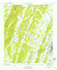 Download a high-resolution, GPS-compatible USGS topo map for South Cleveland, TN (1960 edition)