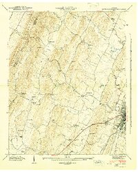 1943 Map of South Cleveland, 1946 Print