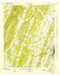 1943 Map of South Cleveland, 1946 Print