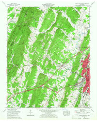 Download a high-resolution, GPS-compatible USGS topo map for South Cleveland, TN (1966 edition)