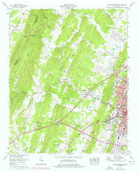 Download a high-resolution, GPS-compatible USGS topo map for South Cleveland, TN (1977 edition)