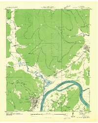 Download a high-resolution, GPS-compatible USGS topo map for South Pittsburg, TN (1936 edition)