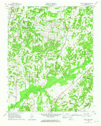 preview thumbnail of historical topo map of Carroll County, TN in 1966