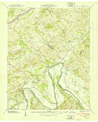 Download a high-resolution, GPS-compatible USGS topo map for Springvale, TN (1939 edition)