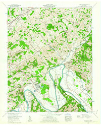 Download a high-resolution, GPS-compatible USGS topo map for Springvale, TN (1963 edition)