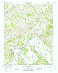 Download a high-resolution, GPS-compatible USGS topo map for Springvale, TN (1977 edition)