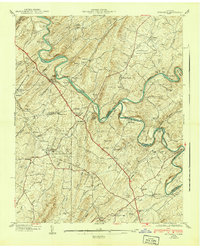 Download a high-resolution, GPS-compatible USGS topo map for Spurgeon, TN (1940 edition)