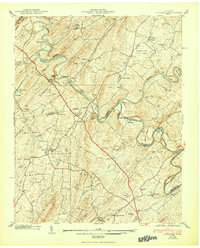 Download a high-resolution, GPS-compatible USGS topo map for Spurgeon, TN (1950 edition)