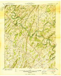 Download a high-resolution, GPS-compatible USGS topo map for Spurgeon, TN (1950 edition)