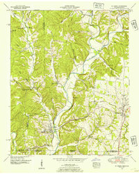 Download a high-resolution, GPS-compatible USGS topo map for St Joseph, TN (1954 edition)