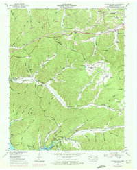 Download a high-resolution, GPS-compatible USGS topo map for Standing Rock, TN (1972 edition)