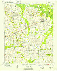 1952 Map of Tipton County, TN