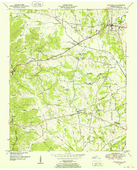 Download a high-resolution, GPS-compatible USGS topo map for Stantonville, TN (1952 edition)