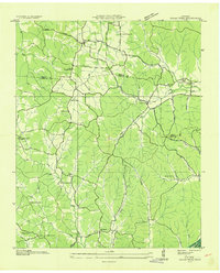 Download a high-resolution, GPS-compatible USGS topo map for Sugar Tree, TN (1936 edition)