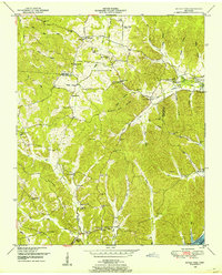 Download a high-resolution, GPS-compatible USGS topo map for Sugar Tree, TN (1953 edition)