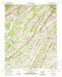 Download a high-resolution, GPS-compatible USGS topo map for Sullivan Gardens, TN (1990 edition)