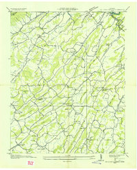 Download a high-resolution, GPS-compatible USGS topo map for Sullivan Gardens, TN (1935 edition)