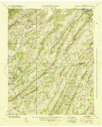 Download a high-resolution, GPS-compatible USGS topo map for Sullivan Gardens, TN (1939 edition)