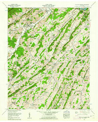 Download a high-resolution, GPS-compatible USGS topo map for Sullivan Gardens, TN (1962 edition)