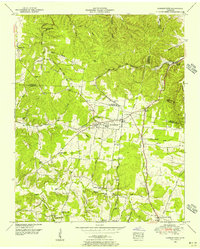 Download a high-resolution, GPS-compatible USGS topo map for Summertown, TN (1956 edition)