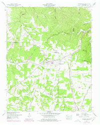 Download a high-resolution, GPS-compatible USGS topo map for Summertown, TN (1978 edition)