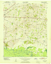 Download a high-resolution, GPS-compatible USGS topo map for Sunnyhill, TN (1951 edition)