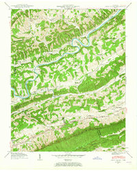 Download a high-resolution, GPS-compatible USGS topo map for Swan Island, TN (1965 edition)