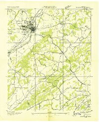 Download a high-resolution, GPS-compatible USGS topo map for Sweetwater, TN (1936 edition)