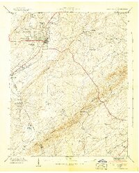 Download a high-resolution, GPS-compatible USGS topo map for Sweetwater, TN (1942 edition)