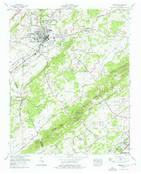 Download a high-resolution, GPS-compatible USGS topo map for Sweetwater, TN (1976 edition)