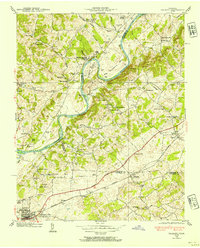 Download a high-resolution, GPS-compatible USGS topo map for Talbott, TN (1954 edition)