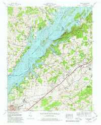 Download a high-resolution, GPS-compatible USGS topo map for Talbott, TN (1981 edition)