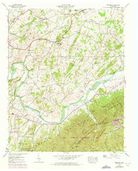 Download a high-resolution, GPS-compatible USGS topo map for Telford, TN (1973 edition)