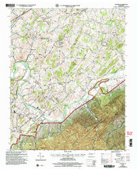 Download a high-resolution, GPS-compatible USGS topo map for Telford, TN (2004 edition)
