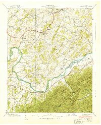 1939 Map of Telford