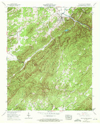 Download a high-resolution, GPS-compatible USGS topo map for Tellico Plains, TN (1972 edition)