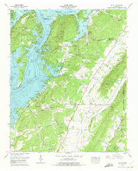 Download a high-resolution, GPS-compatible USGS topo map for Ten Mile, TN (1975 edition)